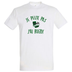 Stade Navarrais - Tshirt J’peux pas vert
