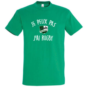 Stade Navarrais - Tshirt J’peux pas vert